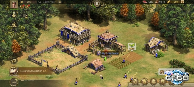 Cách tham gia chơi game đế chế