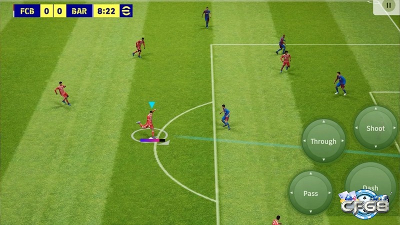 eFootball™ 2022 đổi điều khiển, đòi hỏi chiến thuật linh hoạt