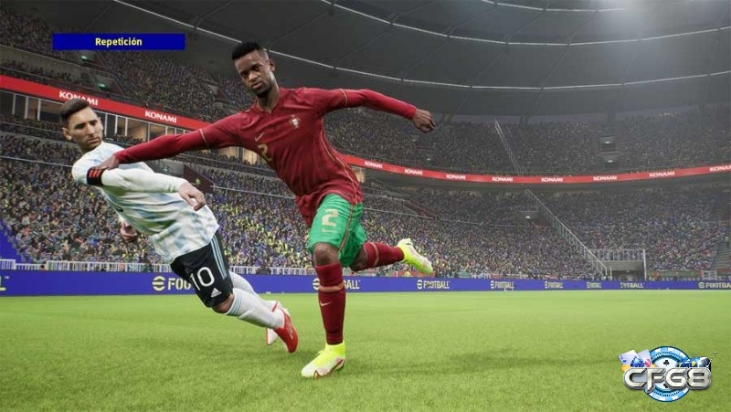 eFootball™ 2022 kết hợp quản lý và điều khiển đội bóng