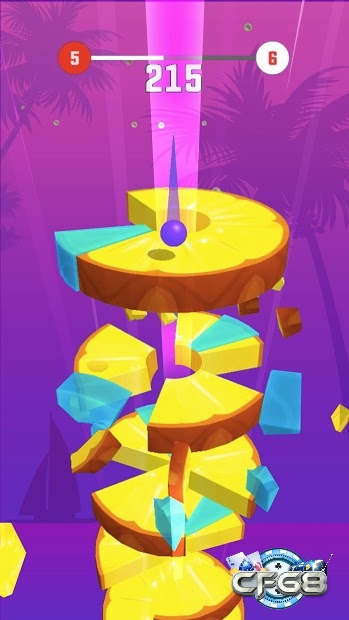 Game Helix Crush nổi bật với đồ họa 3D đẹp mắt và sinh động