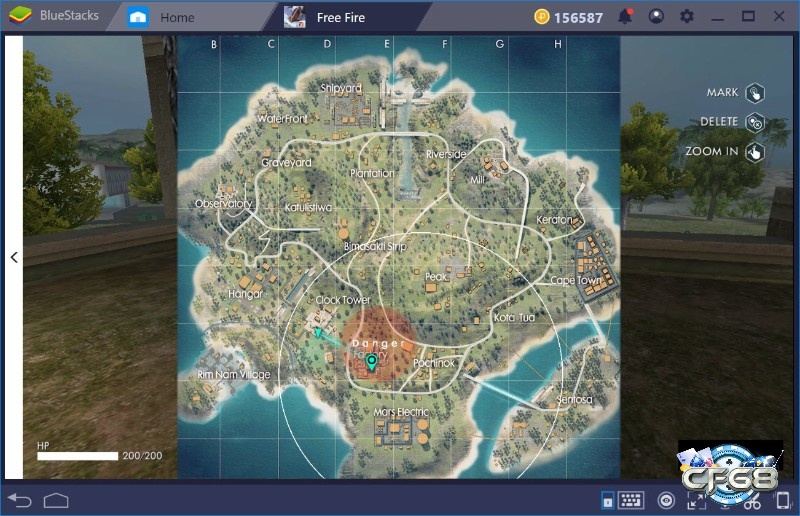Quan sát mini map giúp bạn phát hiện địch và phản ứng nhanh