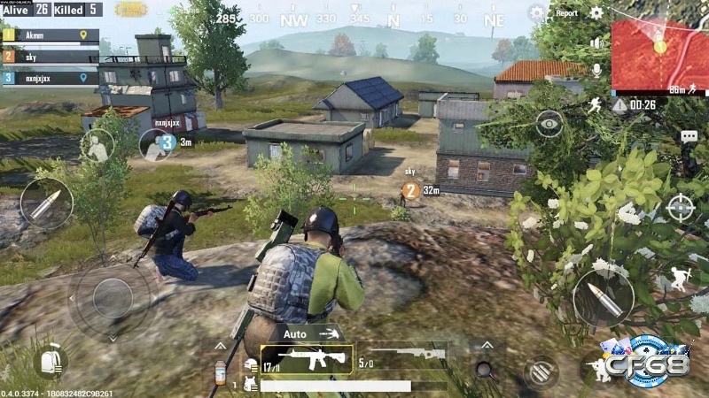 PUBG Mobile mang đến trải nghiệm sinh tồn chân thực và kịch tính với đồ họa ấn tượng.