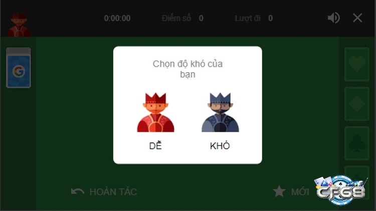 Nhiều chế độ chơi, thoả sức lựa chọn theo trình độ và sở thích