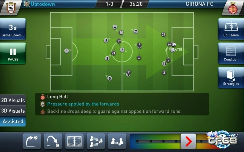 Game arcade như Dream League Soccer lý tưởng cho người chơi bận rộn ít thời gian