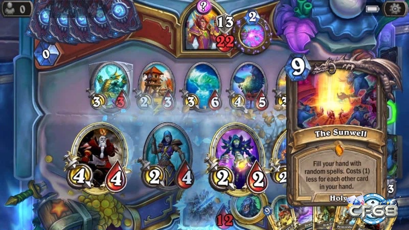 Các game thẻ bài như Hearthstone, Runeterra hay Master Duel không chỉ miễn phí mà còn sở hữu lối chơi chiến thuật phong phú.