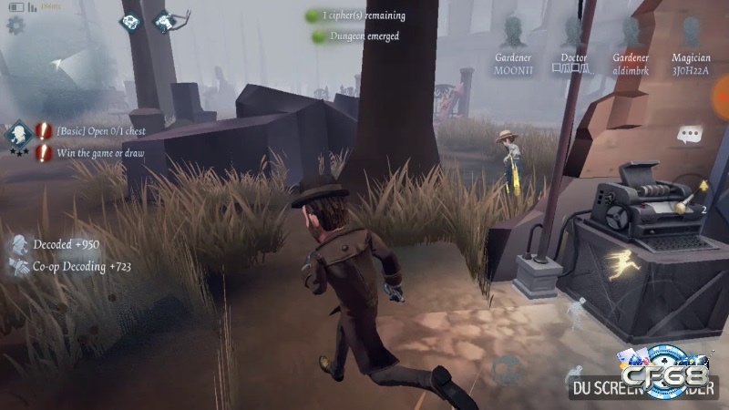 Identity V mang phong cách kinh dị đối kháng độc đáo với thiết kế đậm chất Tim Burton.