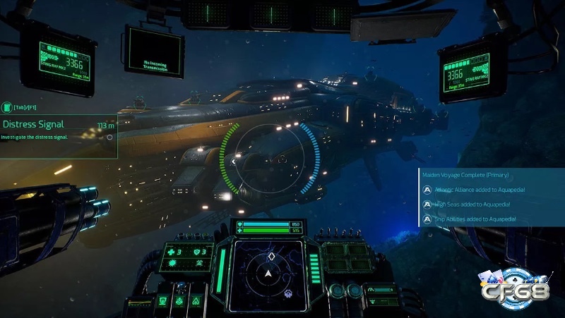 Oceanic Descent là Battle Royale dưới biển đầu tiên, nơi áp suất nước và sinh vật biển là yếu tố sống còn.