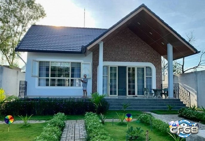 Nằm mơ thấy ngôi nhà đẹp ám chỉ sự thịnh vượng 