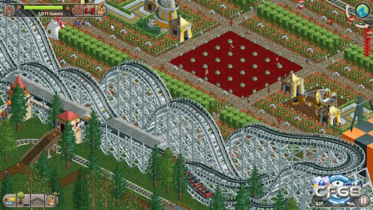 Hành trình từ 2D cổ điển đến 3D hiện đại – Rollercoaster Tycoon chưa bao giờ lỗi thời