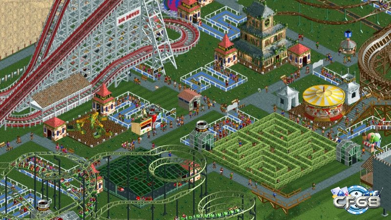 Tận dụng địa hình, ray nghiêng và yếu tố bất ngờ trong Rollercoaster giúp nâng tầm cảm xúc cho mỗi lượt chơi
