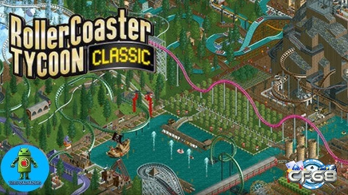 Rollercoaster Tycoon không chỉ là game, mà là nơi bạn kiến tạo thế giới vui nhộn theo cách riêng