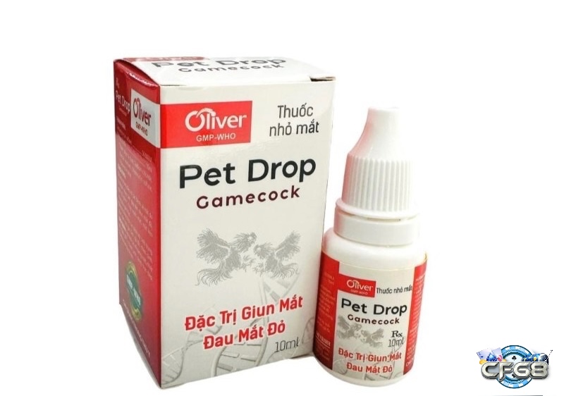 Eye Drops USA là loại thuốc giúp mắt gà sáng hơn cũng như tăng khả năng quan sát và cải thiện phản xạ