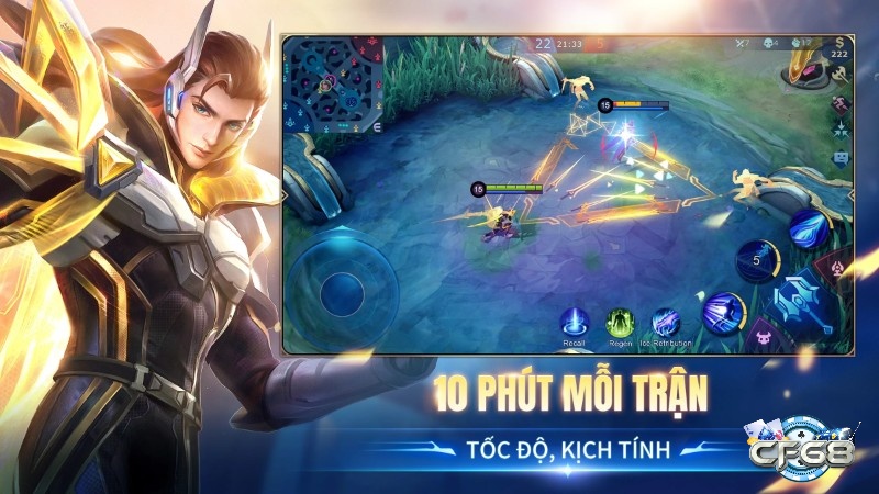  Mobile Legends với nhịp độ nhanh rất lý tưởng để chơi ngắn