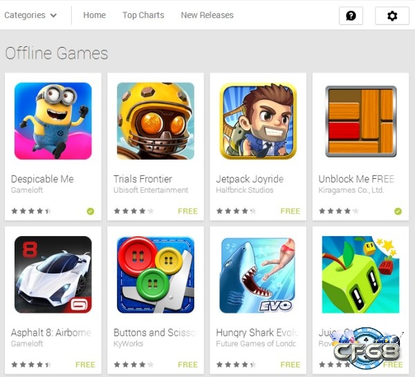 Bạn có thể tải các tựa game offline hay cho iOS ngay trên Apple Store