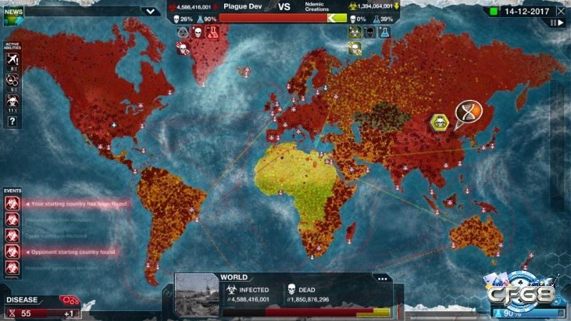 Plague Inc. mang đến trải nghiệm của một trò chơi chiến thuật hấp dẫn và đầy cuốn hút