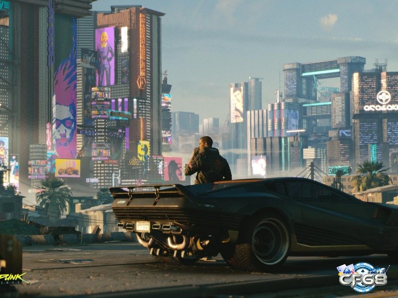 Cyberpunk 2077 là một game thế giới mở với bản đồ rộng lớn và lối chơi lôi cuốn