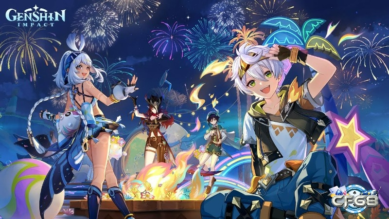 Genshin Impact chinh phục nhờ đồ họa anime, chiến đấu nguyên tố độc đáo, hỗ trợ tiếng Việt đầy đủ và cộng đồng đông đảo bậc nhất tại Việt Nam