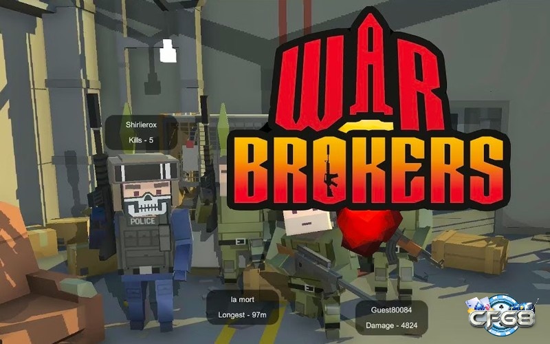 War Brokers hấp dẫn bởi sự kết hợp giữa FPS truyền thống và Battle Royale, cùng kho vũ khí cực kỳ phong phú