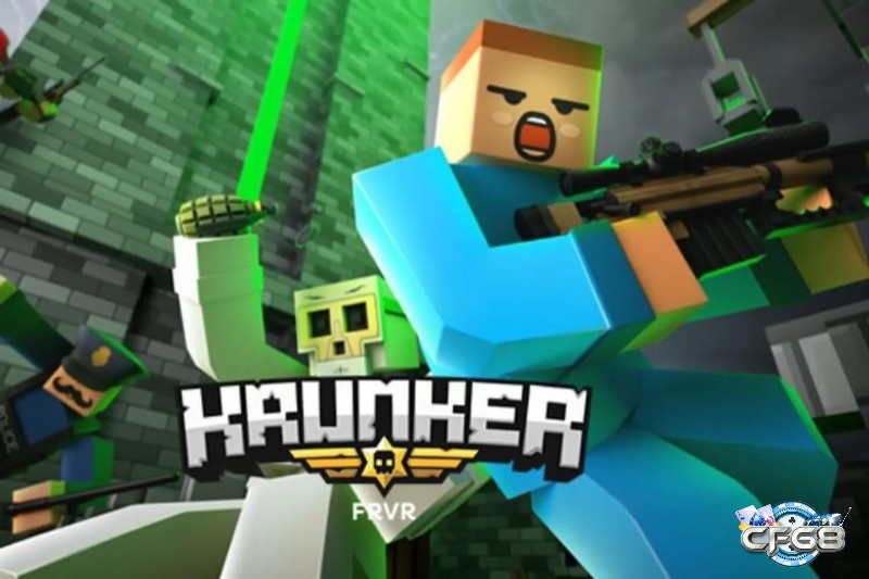 Krunker nổi bật với đồ họa pixel độc đáo, đa dạng chế độ chơi và khả năng chạy mượt trên cả máy yếu