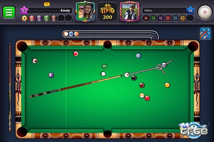 Việc tái hiện nhiều chế độ 8 bi, 9 bi và snooker giúp các game bida hay cho PC mang lại trải nghiệm đa dạng