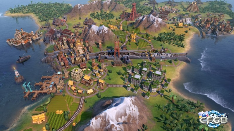 Civilization VI mang đến hành trình xây dựng nền văn minh từ thời kỳ đồ đá đến tương lai xa xôi