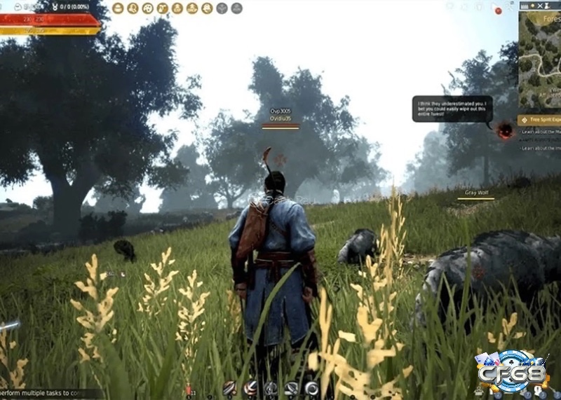 Hệ thống nhân vật trong game rất đa dạng cho phép các game thủ thoải mái lựa chọn