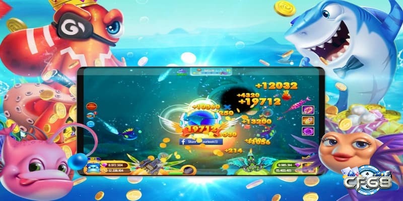 Bắn cá vui mang trải nghiệm thư giãn, nhanh nhạy và cần tỉnh táo phân biệt game lành mạnh với cờ bạc