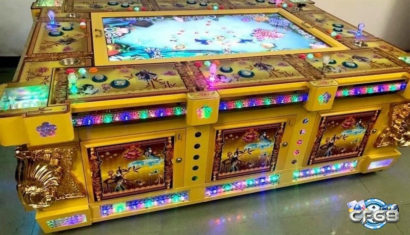 Máy bắn cá khổng lồ với âm thanh sống động tạo không gian giải trí sôi động cho cả gia đình