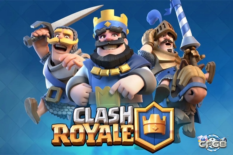Người chơi điều khiển thẻ bài và áp dụng chiến thuật linh hoạt trong Clash Royale để phá hủy tháp đối thủ trên iPhone