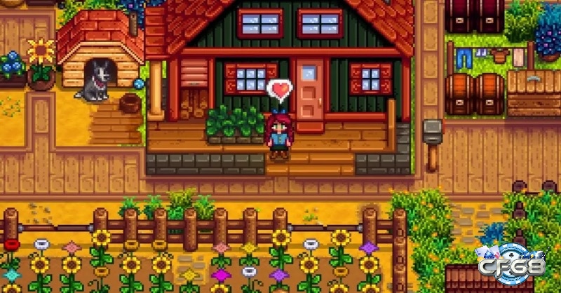 Người chơi trải nghiệm lối chơi mô phỏng nông trại đa dạng trong Stardew Valley, từ trồng trọt, chăn nuôi đến tương tác xã hội