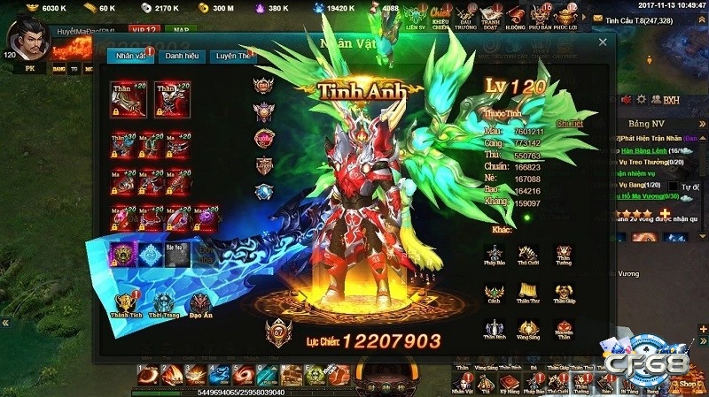 Cửu Thiên Phong Thần gây ấn tượng nhờ đồ họa tinh tế, âm thanh chân thực và hệ thống chiến đấu mượt mà