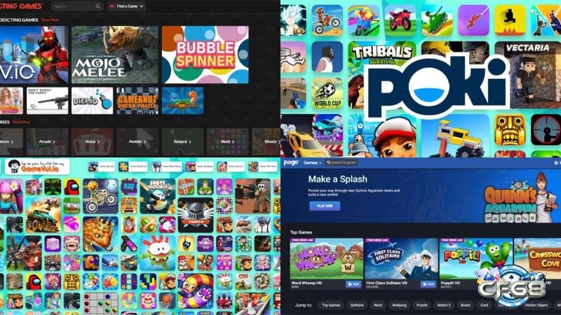 Cùng cf68 tìm hiểu các nền tảng chơi game mobile trên web chuẩn nhé