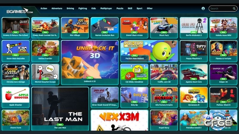 Người chơi giải trí nhanh trên trình duyệt với game HTML5 từ Poki, GameVui và Y8, không cần giả lập hay cấu hình cao