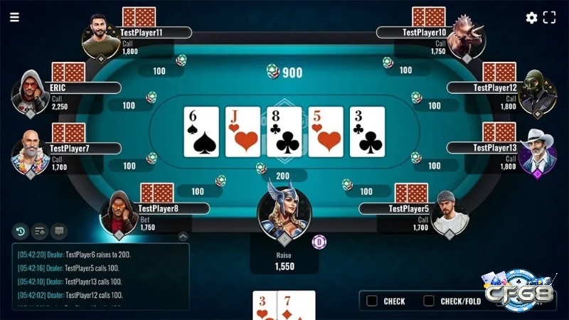 Mỗi hành động trong cược Texas Holdem 2025 đều ẩn chứa ý đồ chiến thuật và ảnh hưởng trực tiếp đến kết quả ván bài.