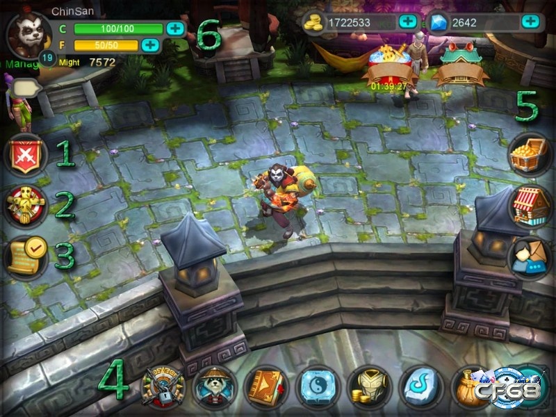 Taichi Panda là game chặt chém hay trên android vì vừa có nhịp hành động nhanh vừa có hệ thống nuôi nhân vật rõ ràng