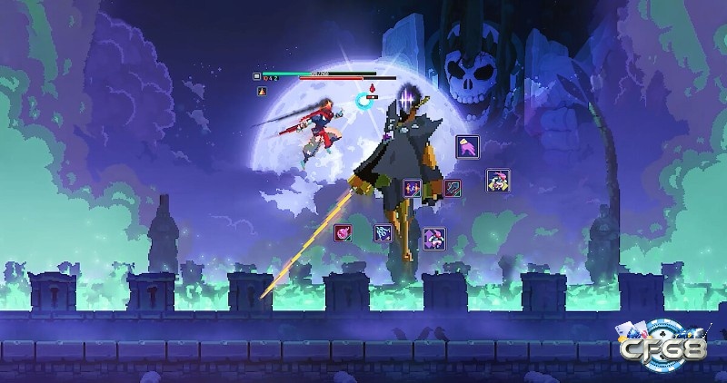 Cơ chế random map giúp mỗi lần chơi Dead Cells đều mới mẻ, không hề nhàm dù bạn đã trải qua hàng chục lần tử nạn