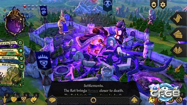 Armello tạo ấn tượng mạnh nhờ phong cách nghệ thuật tinh tế và gameplay sâu sắc, dễ hiểu nhưng khó thành thạo