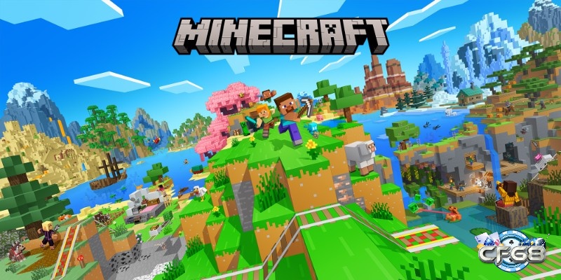 Minecraft là tựa game sandbox cho phép người chơi sáng tạo không giới hạn trong một thế giới khối vuông độc đáo