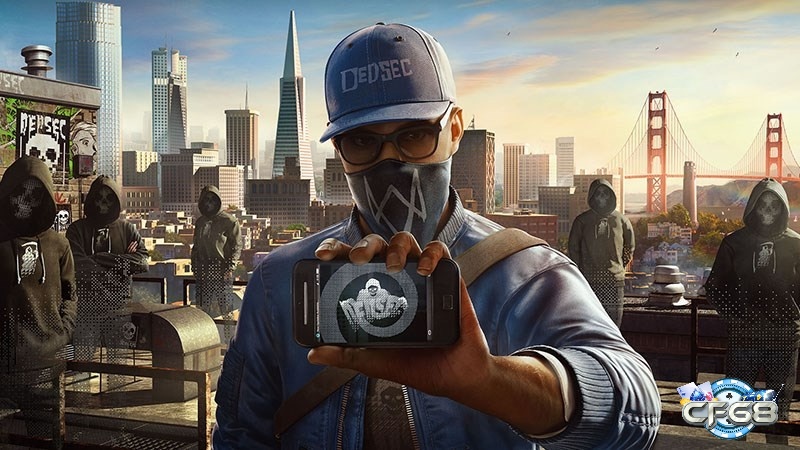 Game Watch Dogs 2 có cốt truyện xoay quanh hacker Marcus Holloway trên hành trình chống lại những âm mưu tại San Francisco