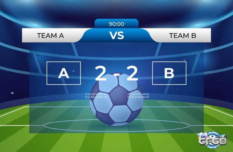 Cách tính tiền kèo hai phần tư khi trận đấu kết thúc hòa đơn giản