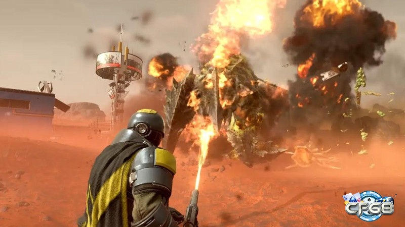 Helldivers 2 là bắn súng co op cháy máy và cực kỳ kịch tính