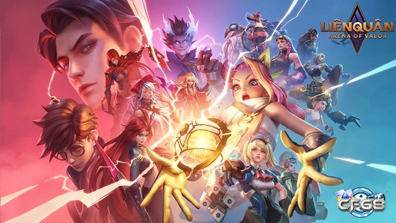 Liên Quân Mobile giúp bạn thoả sức với chiến thuật, phản xạ và tinh thần đồng đội đỉnh cao