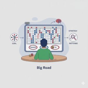 Big road baccarat là gì? Cách đọc bảng big road cho người mới