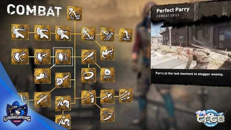 Tiến triển kỹ năng theo hai nhánh giúp nhân vật phát triển tự nhiên và có mục tiêu