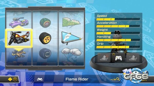 Bắt đầu làm quen đường đua với tốc độ chậm