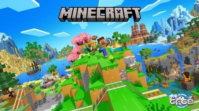Minecraft là sân chơi sandbox rộng lớn, tối ưu tốt nên vẫn mượt trên máy cấu hình khiêm tốn