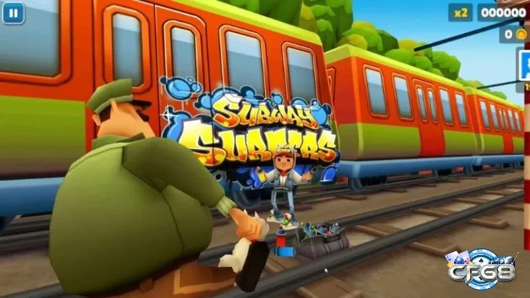 Subway Surfers là dòng endless runner cổ điển nhưng luôn nằm trong top lượt tải trên kho ứng dụng di động
