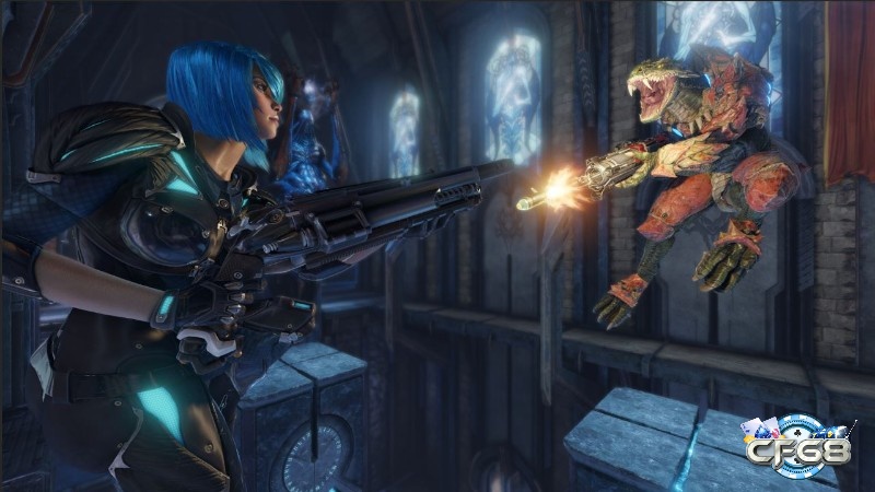 Cốt truyện game xoay quanh cuộc chiến trong một đấu trường cổ xưa siêu thực