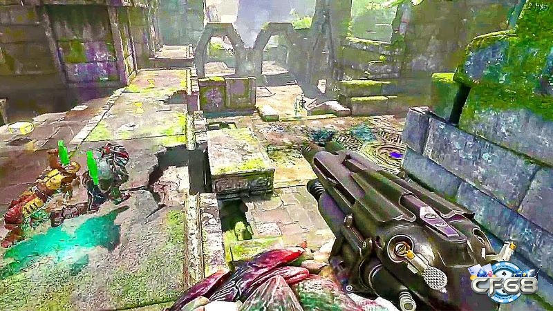 Game Quake Champions mang đậm phong cách bắn súng tốc độ cao vô cùng hấp dẫn