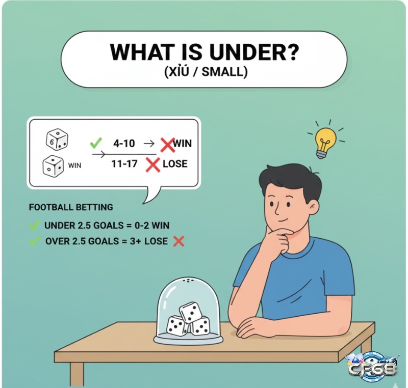 Người chơi cá cược tìm hiểu định nghĩa ""cửa xỉu"" trong trò chơi xúc xắc Sic Bo